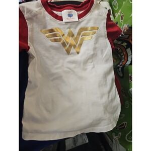 Wonder Women With Cape Girl Shirt 2 T